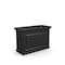 Mayne Nantucket Trough Planter, 36 x 16 x24, Black 4847-B - alternate 1